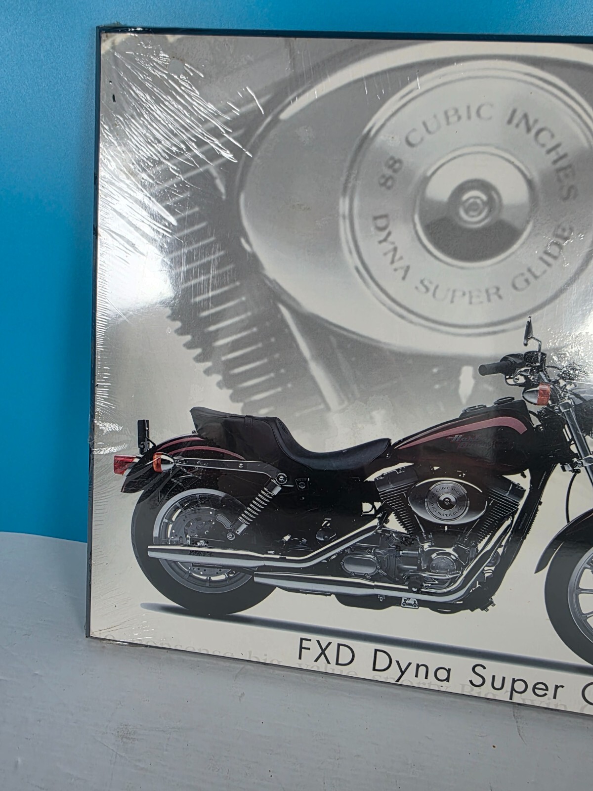 Harley Davidson FXD Dyna Super Glide Dealer Appreciation Wall Plaque