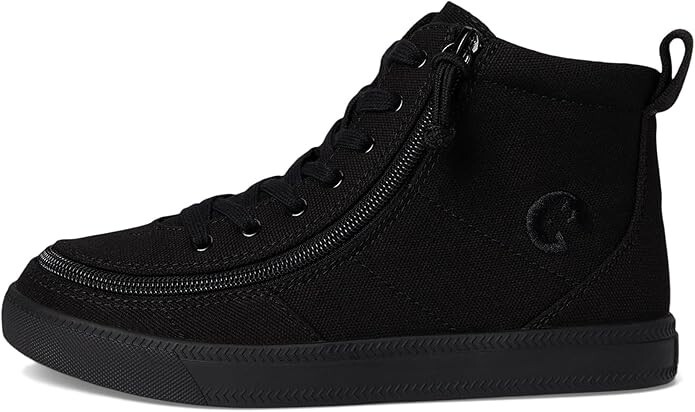 BILLY Footwear Kids Classic Lace High (Little Kid/Big Kid) Black – Sizes 13 & 2