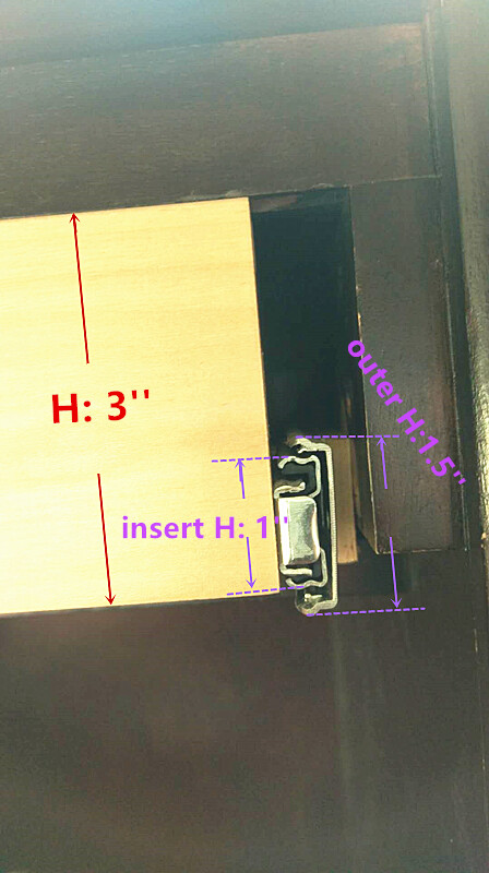 Cabinet Roll Out Tray Wood Pull Out Drawer, Kitchen Organizer Box, Pullout Tray