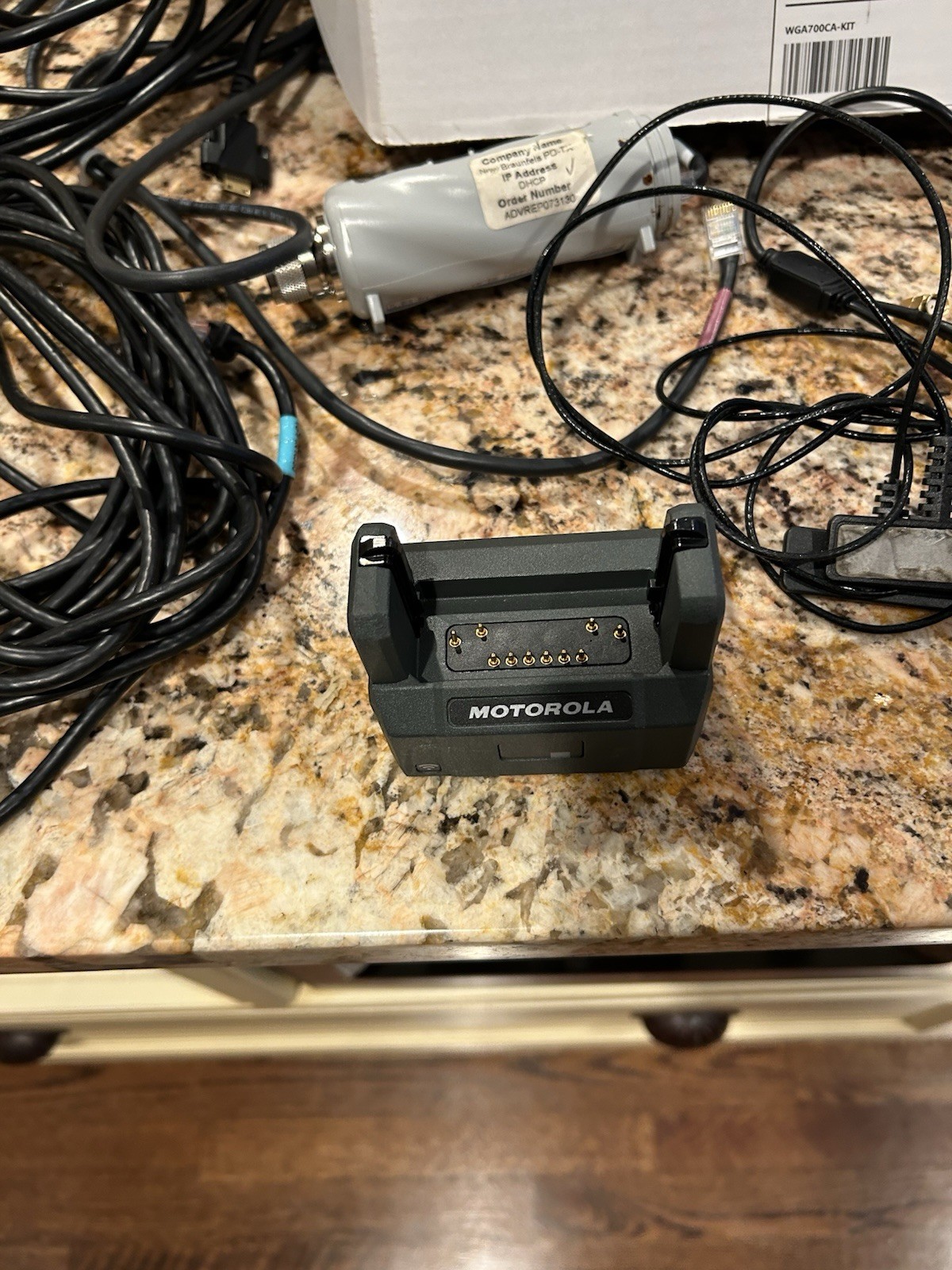 Complete WatchGuard 4RE DVR2 Display - Surveillance System, Dash Camera, Cables.