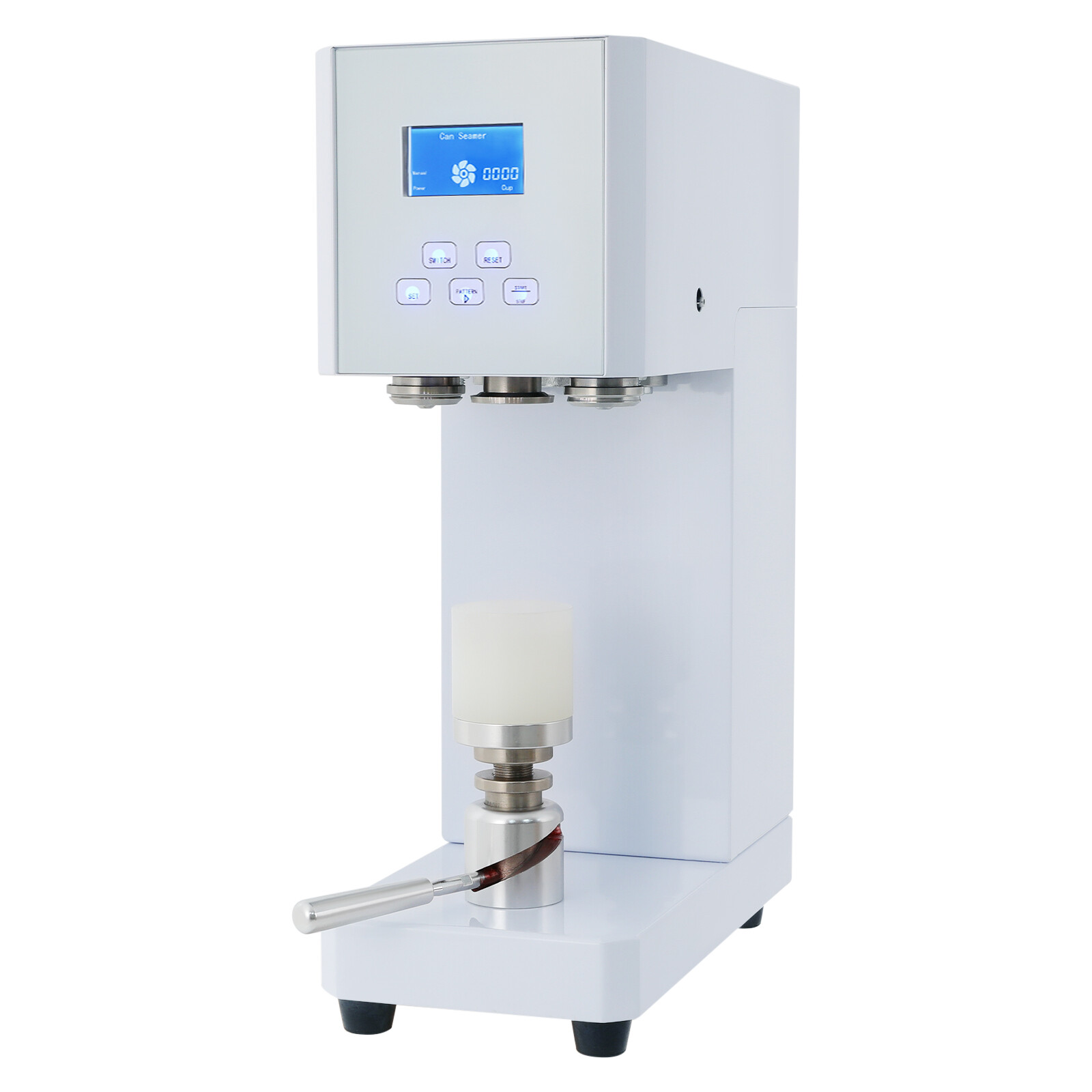 370W Automatic Can Sealing Machine Electric Cup Sealer Machine with Counter 110V