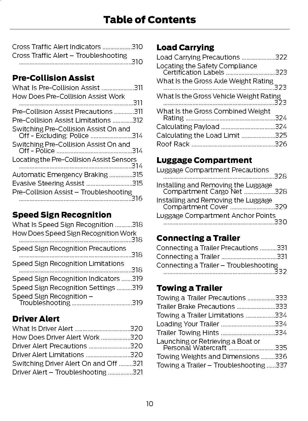 2026 Ford Explorer Owners Manual User Guide