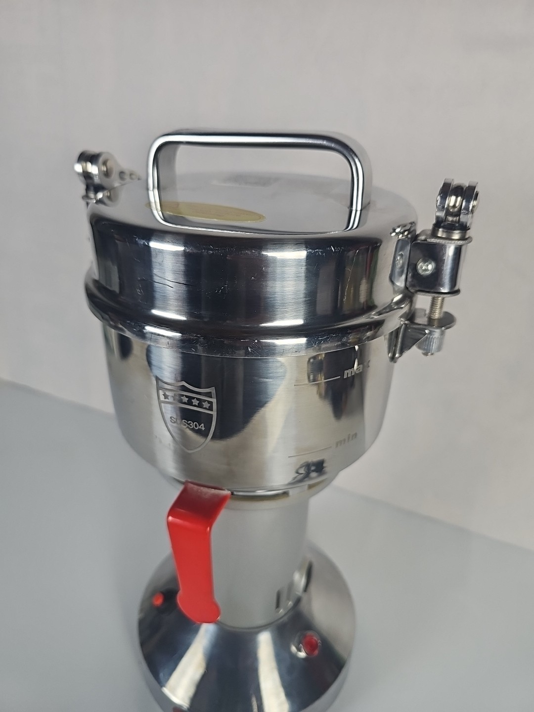 Spice Grain Mill Grinder Stainless Steel 2000W High Speed 550g Capacity