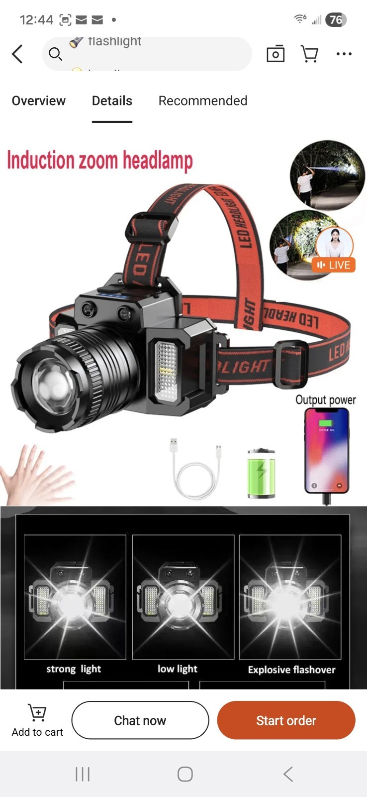 990000LM LED Headlamp Rechargeable Headlight Zoomable Head Torch Lamp Flashlight