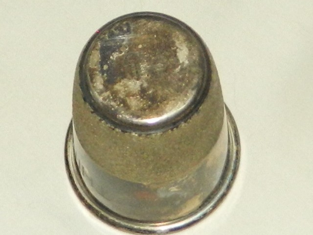 Vintage Plat-Mex-SA 17.6 GRAMS 925 Sterling "Thimble Full" Shot Glass Cup