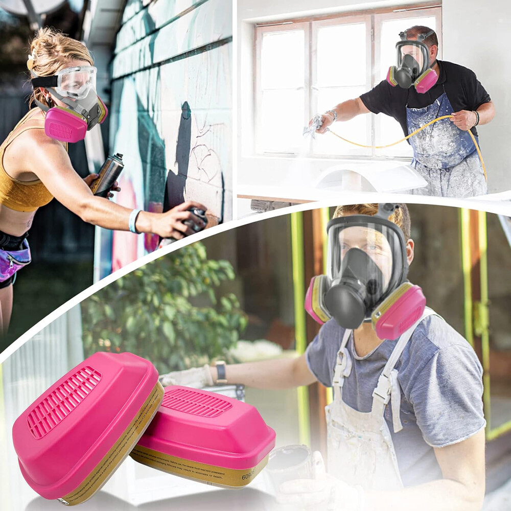 1 Pair Respirator Cartridge/Filter 60926 for 6000, 6800 and FF-400 Series Masks