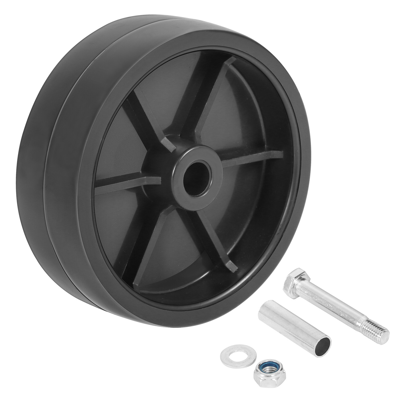 1200lbs 6inch Boat Trailer Jack Wheel, Wheel Replacement for Jack