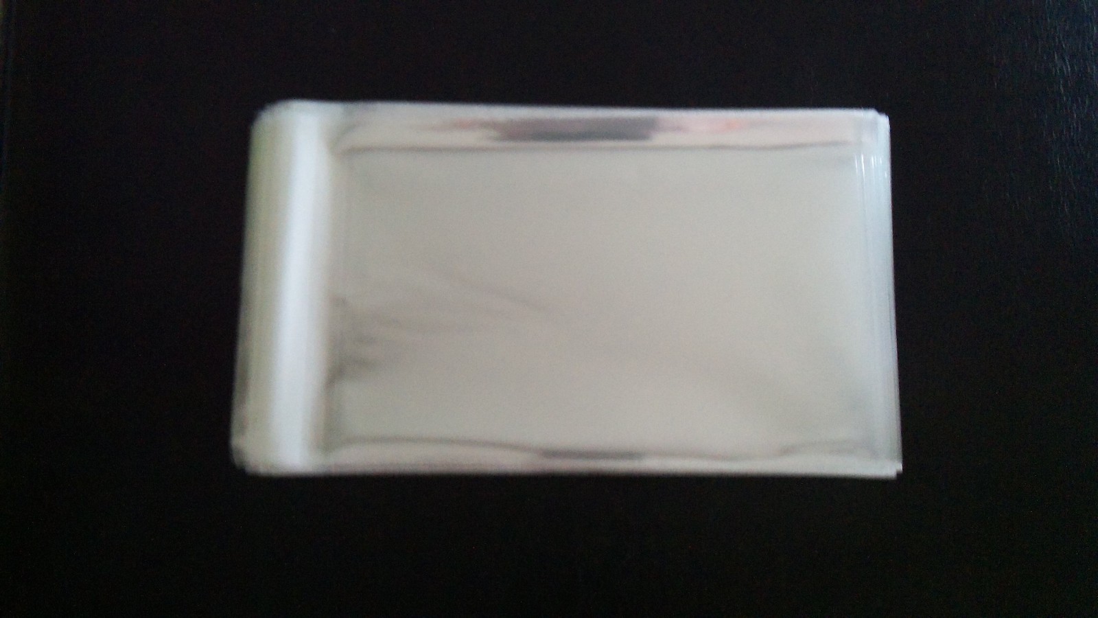 1000 2"x 3" Crystal Clear Resealable Poly / Cello / Cellophane Bags Sleeves