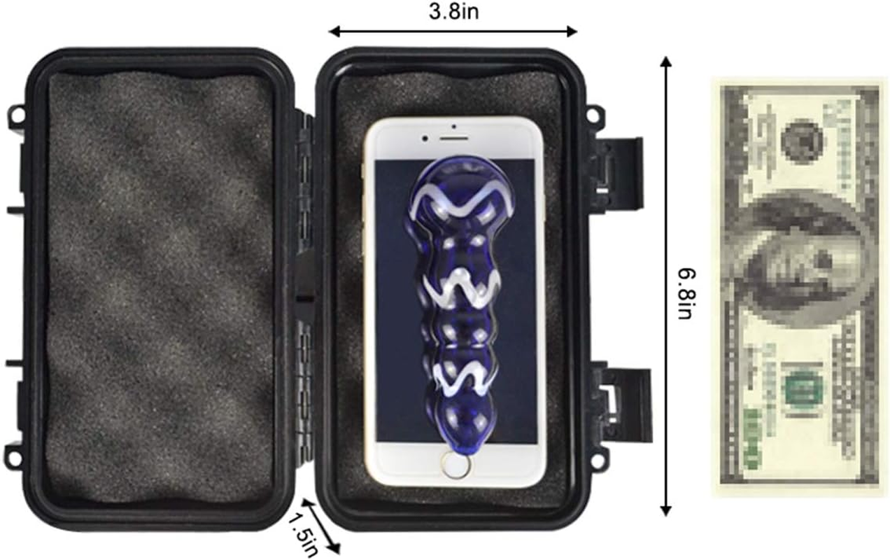 Magnetic Hidden Stash Box under Car Secret Compartment Security Safe Container