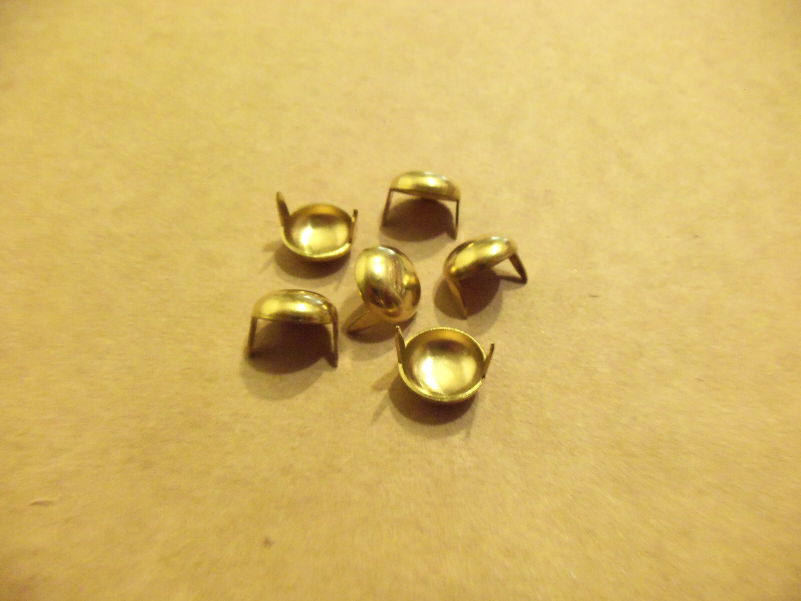 1/2" Solid Brass Round Spots / Studs For Leather (Pack Of 100)