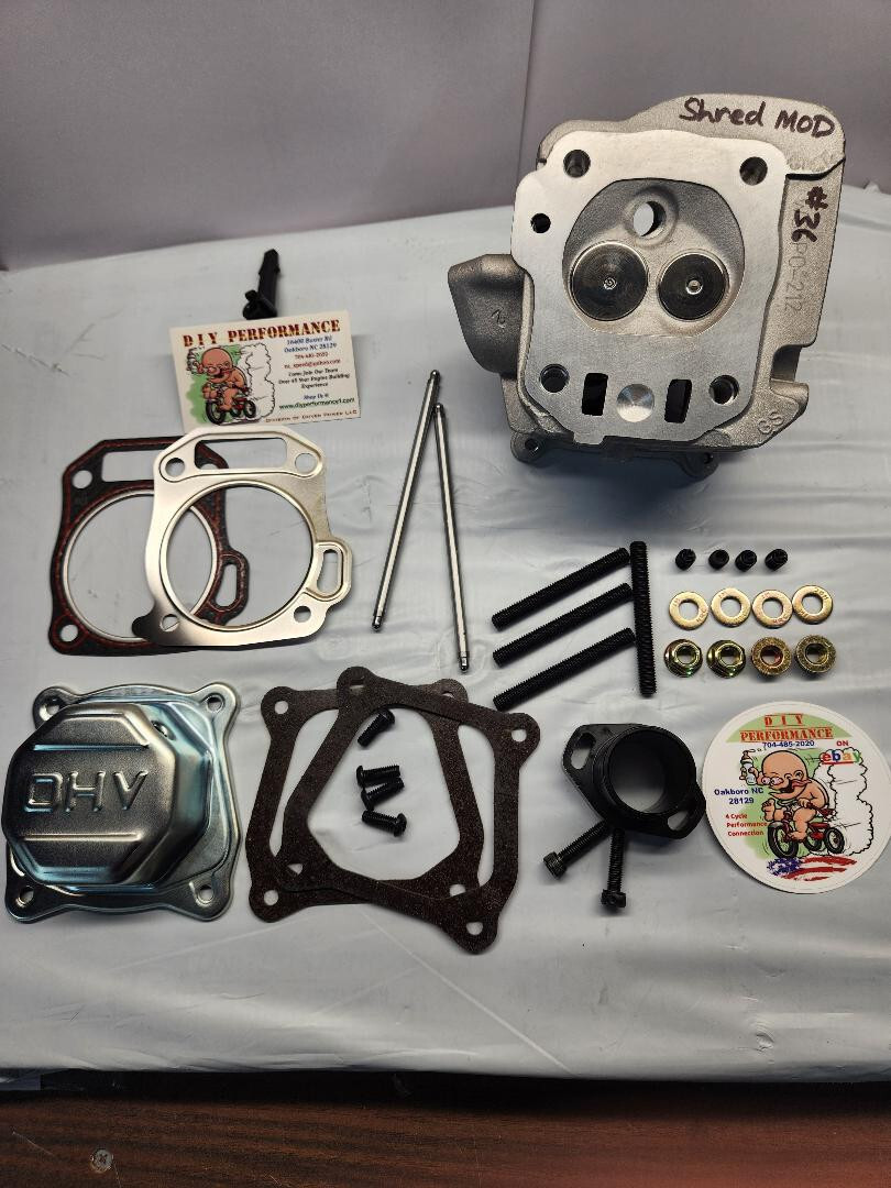 Shredder Head, Complete Change Over Kit, Fits ALL 196-240cc OHV Chinese Clones