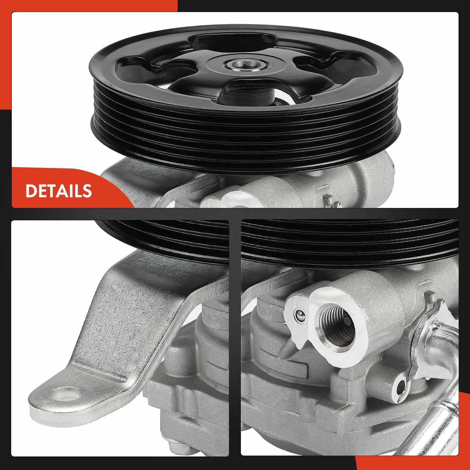 Power Steering Pump with Pulley for INFINITI G35 2003-2007 Nissan 350Z V6 3.5L