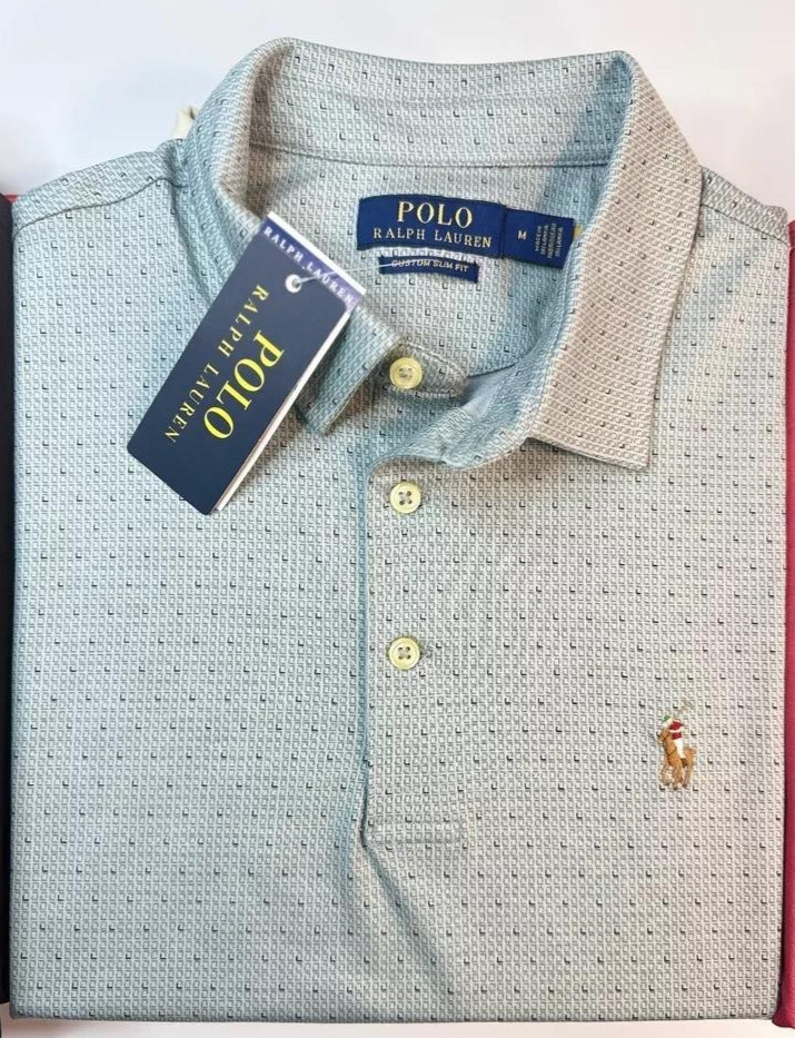 Polo Ralph Lauren Custom Slim Fit Pima Cotton Short Sleeve Shirt