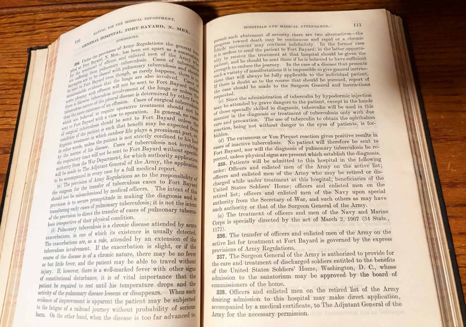 WWI Manual for the Medical Department U. S. Army 1916 #504 Gov. Printing Office