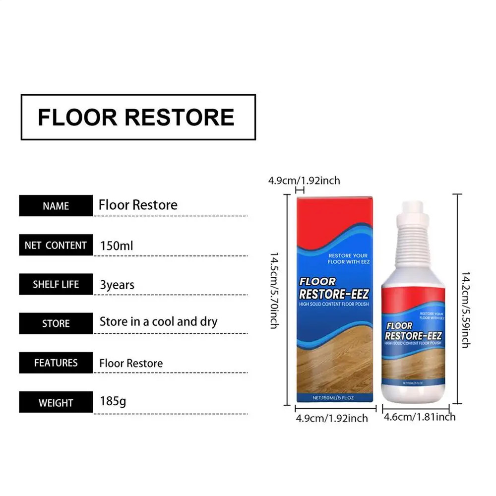 Clean-Eez Ultimate Floor Restorer & Polish - Revitalize,Protect,Shine Wood 150m