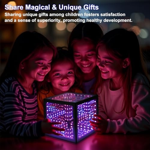 Infinity Hyper Cube LED Light LED Controller with Stand, Controller Built-in