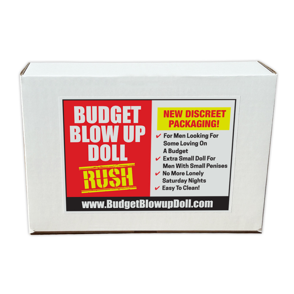 Budget Blow Up Doll, Fake Product Box, Practical Jokes, Revenge (100% Anonymous)