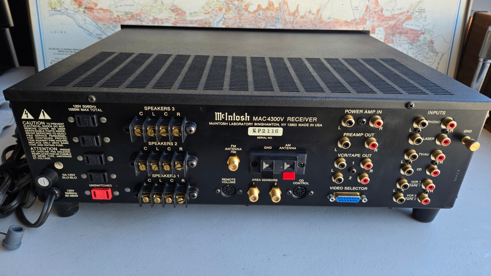 McIntosh MAC4300V Receiver W/ Remote Super Clean Fully Tested Working Great