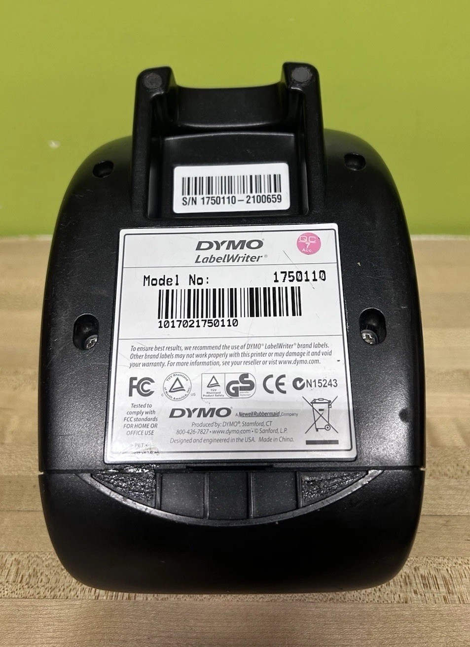 DYMO LabelWriter 450 Thermal Label Printer 1750110 USB w/ AC Power /USB/Reel