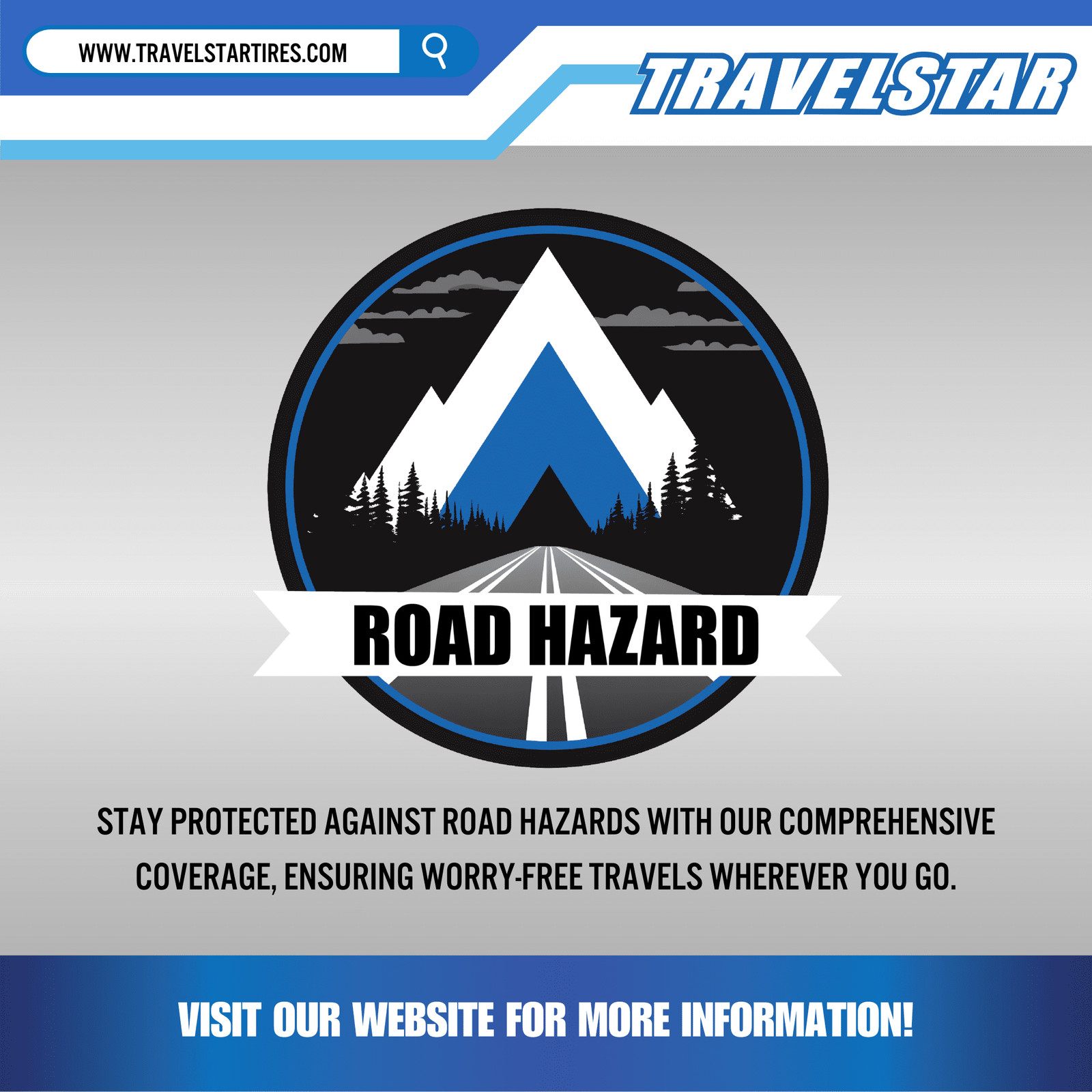 Set of 2 Travelstar Ecopath ST225/75R15 10 Ply 117M Load E Radial Trailer Tire