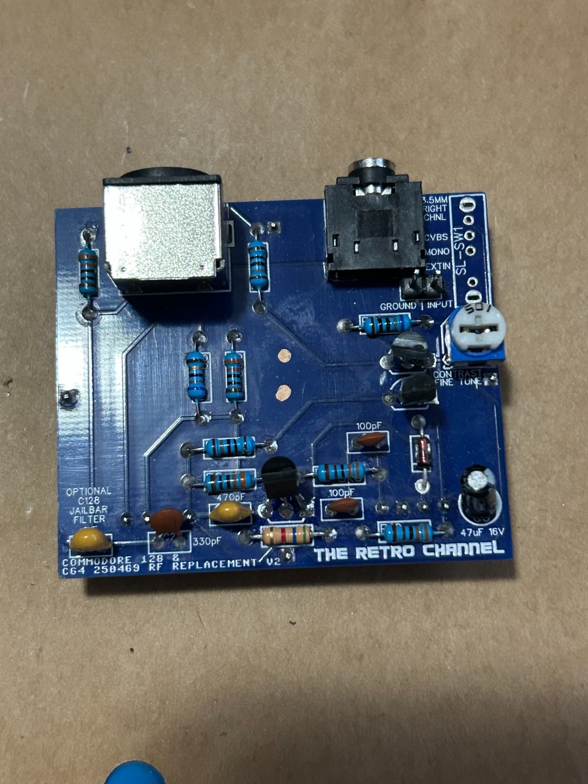 Commodore 64/128 RF delete