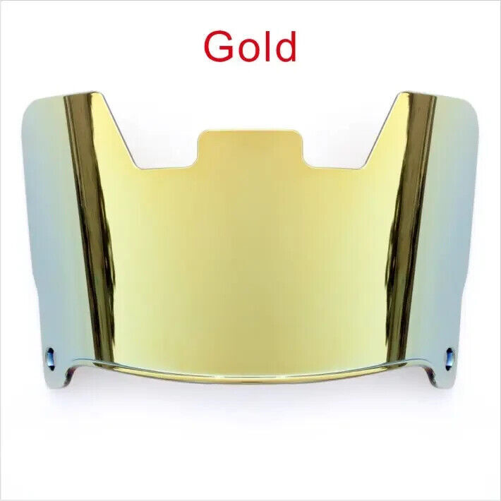 Full Size Football Helmet Visor With Under Armour Style Clips Youth & Adult