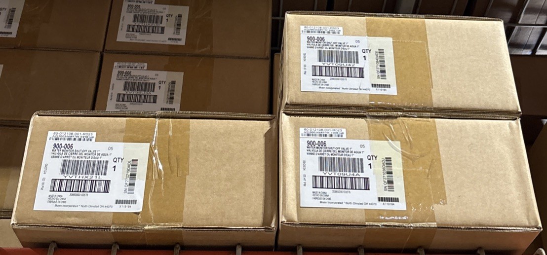 MOEN 900-006 Flo Smart WiFi Water Monitor for 1" Pipe New and Factory Sealed