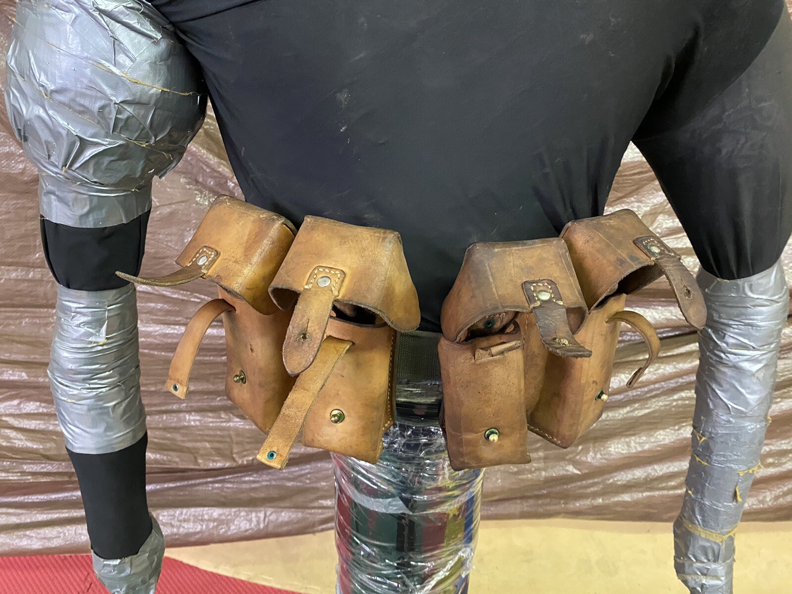 Yugoslavian Sks M59/66 Set Of Ammo Pouches, Conditioned & Water Proofed