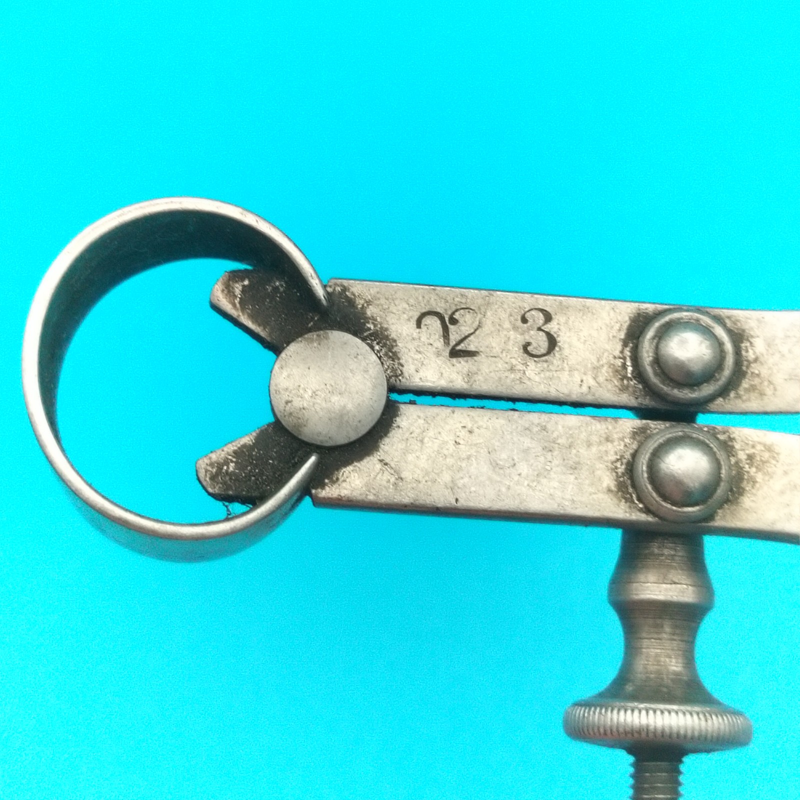 Antique L.S. Starrett Co. Machinist Inside Calipers Patented 1885 Athol Mass