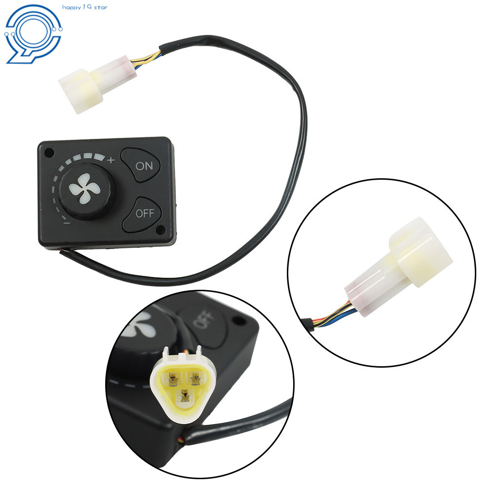 All In One 12V LCD Thermostat For Car Boat Truck Bunk Diesel Air Heater 5KW