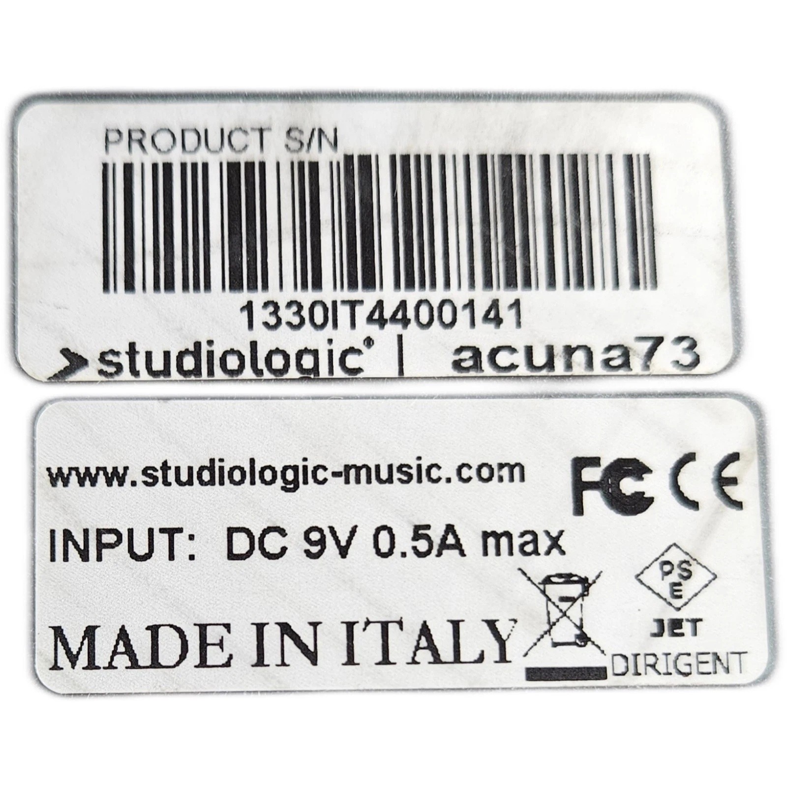 Acuna SL73 73-Key MIDI Controller Used with Free Shipping