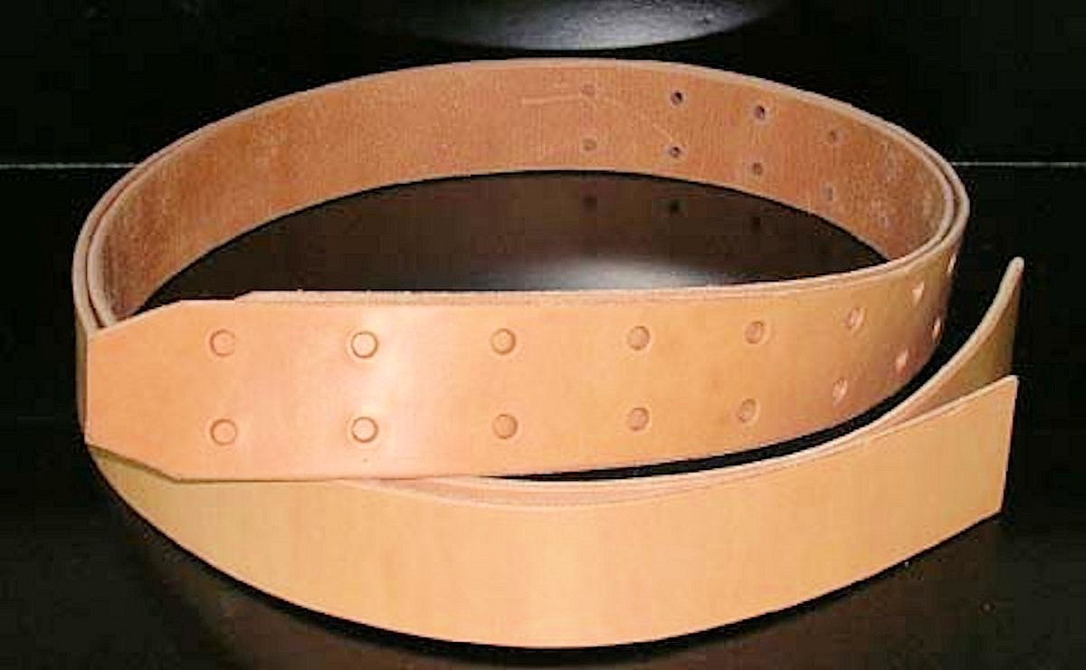 WESTERN STIRRUP LEATHERS  2 1/2 x 66" USA Handmade LIGHT OIL--LONDON TAN NATURAL