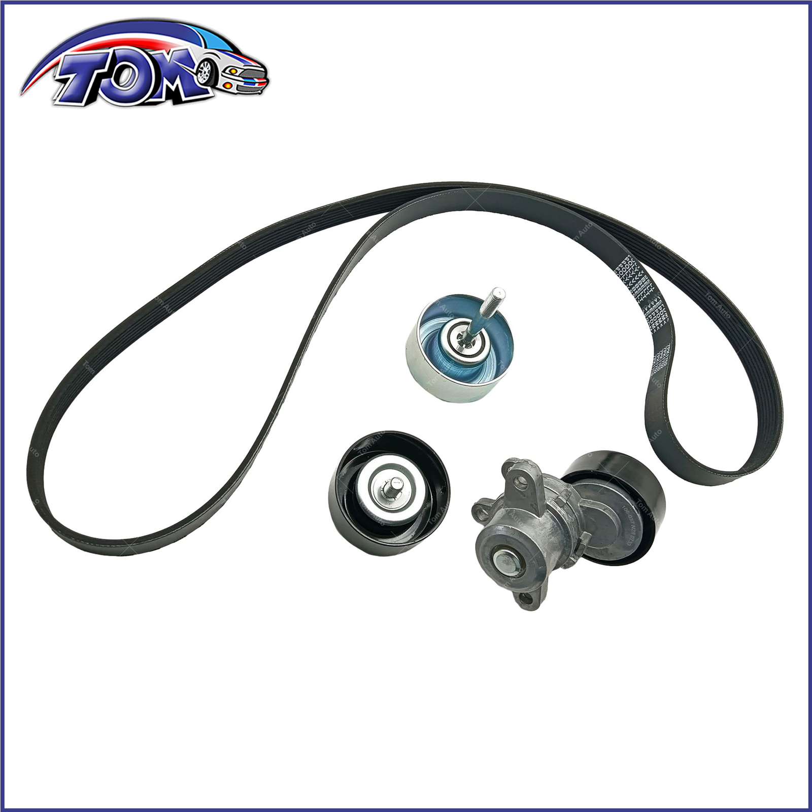 Serpentine Belt Tensioner Pulley Kit for Nissan Maxima Murano Altima V6
