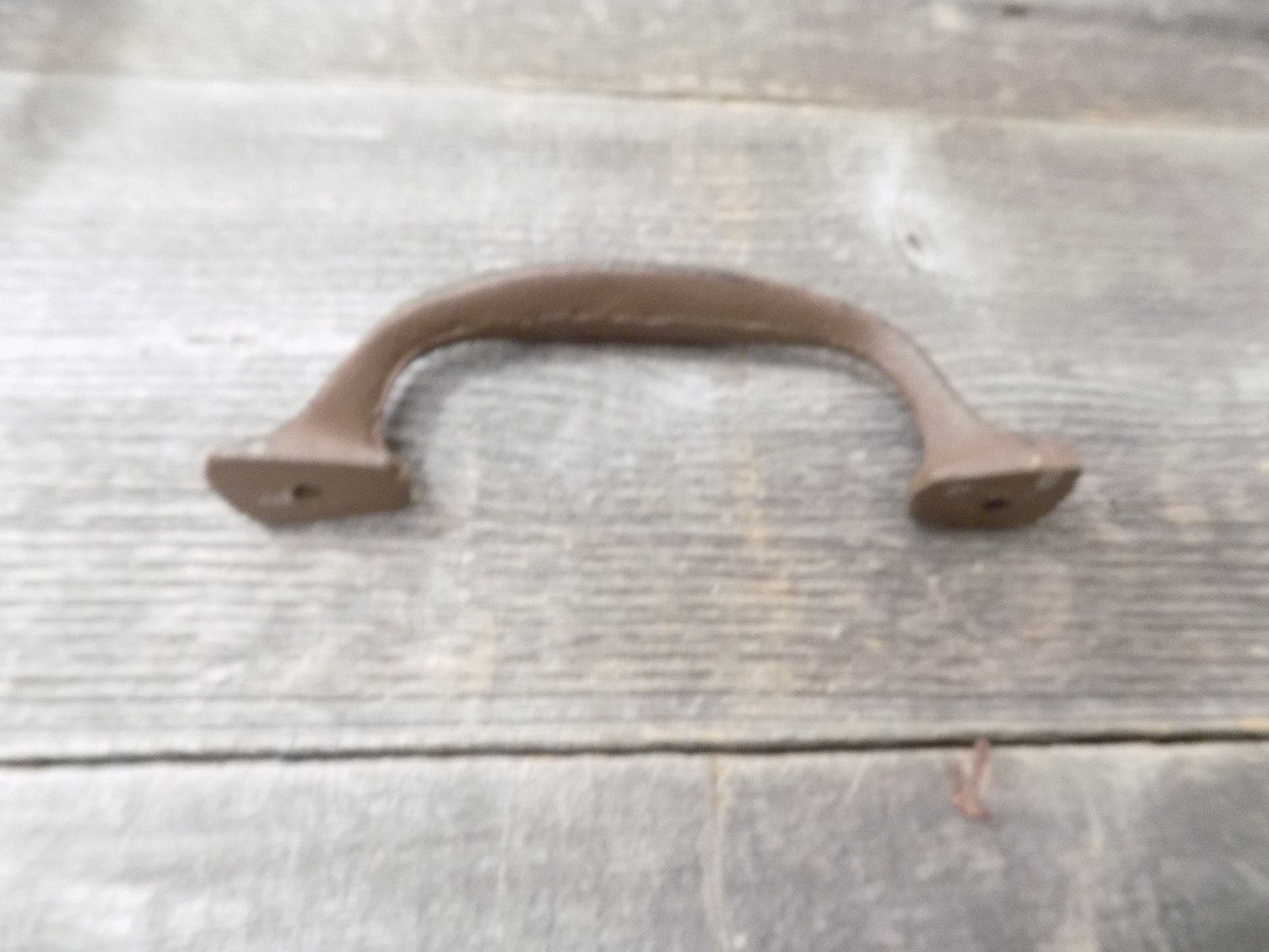 20 CAST IRON HANDLES RUSTIC DRAWER PULLS 5 1/4" LONG W/ SCREWS WESTERN GRASP