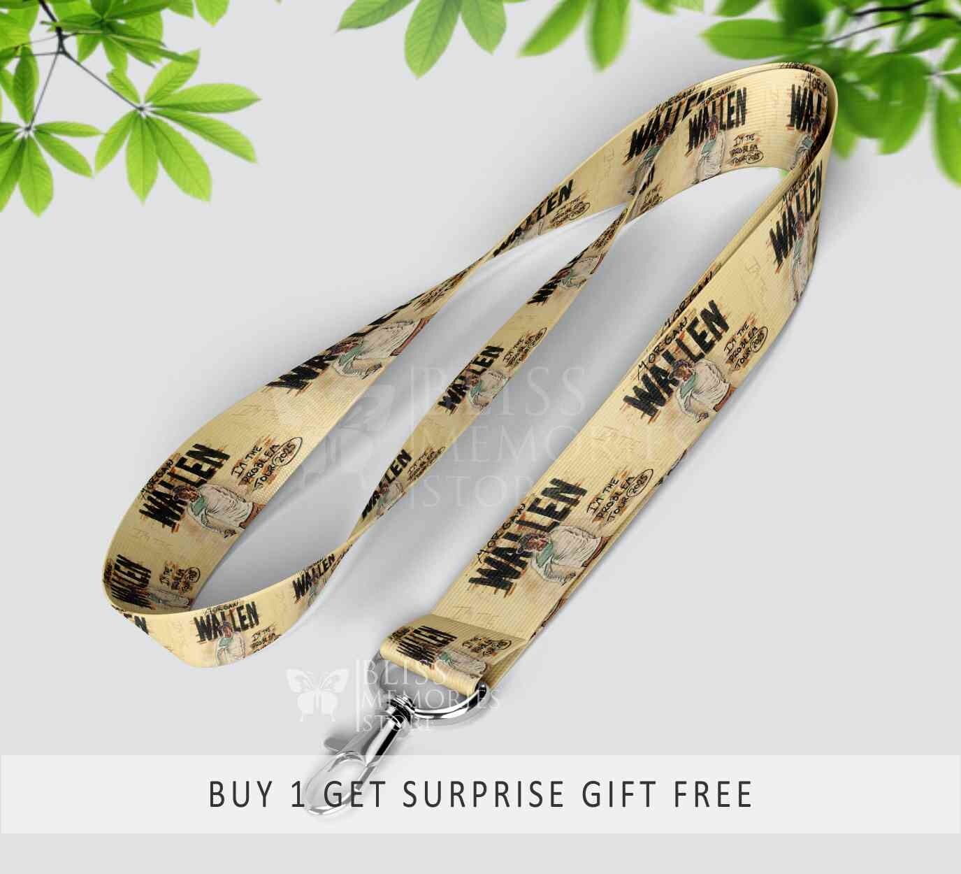 Morgan Wallen World Tour I'm the Problem World Tour Album Lanyard Concert