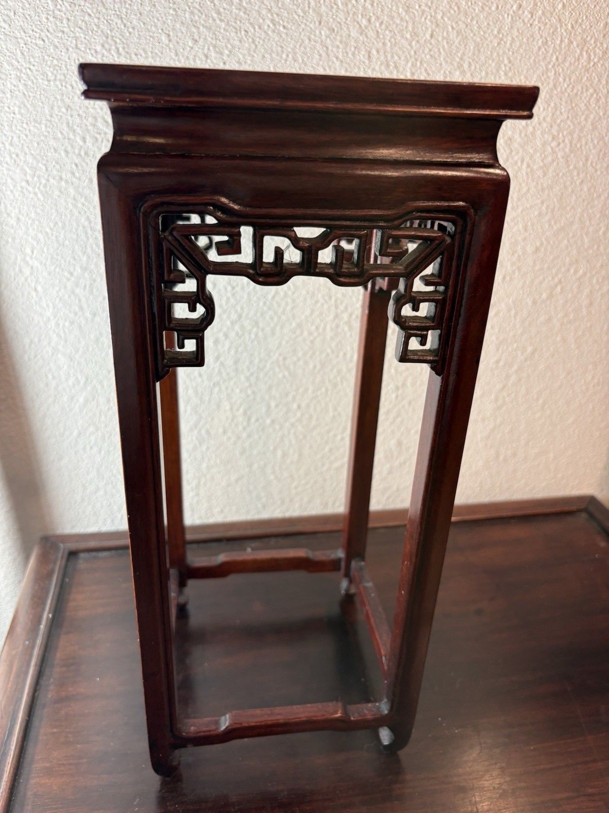 Vintage Chinese Wood Display Stand