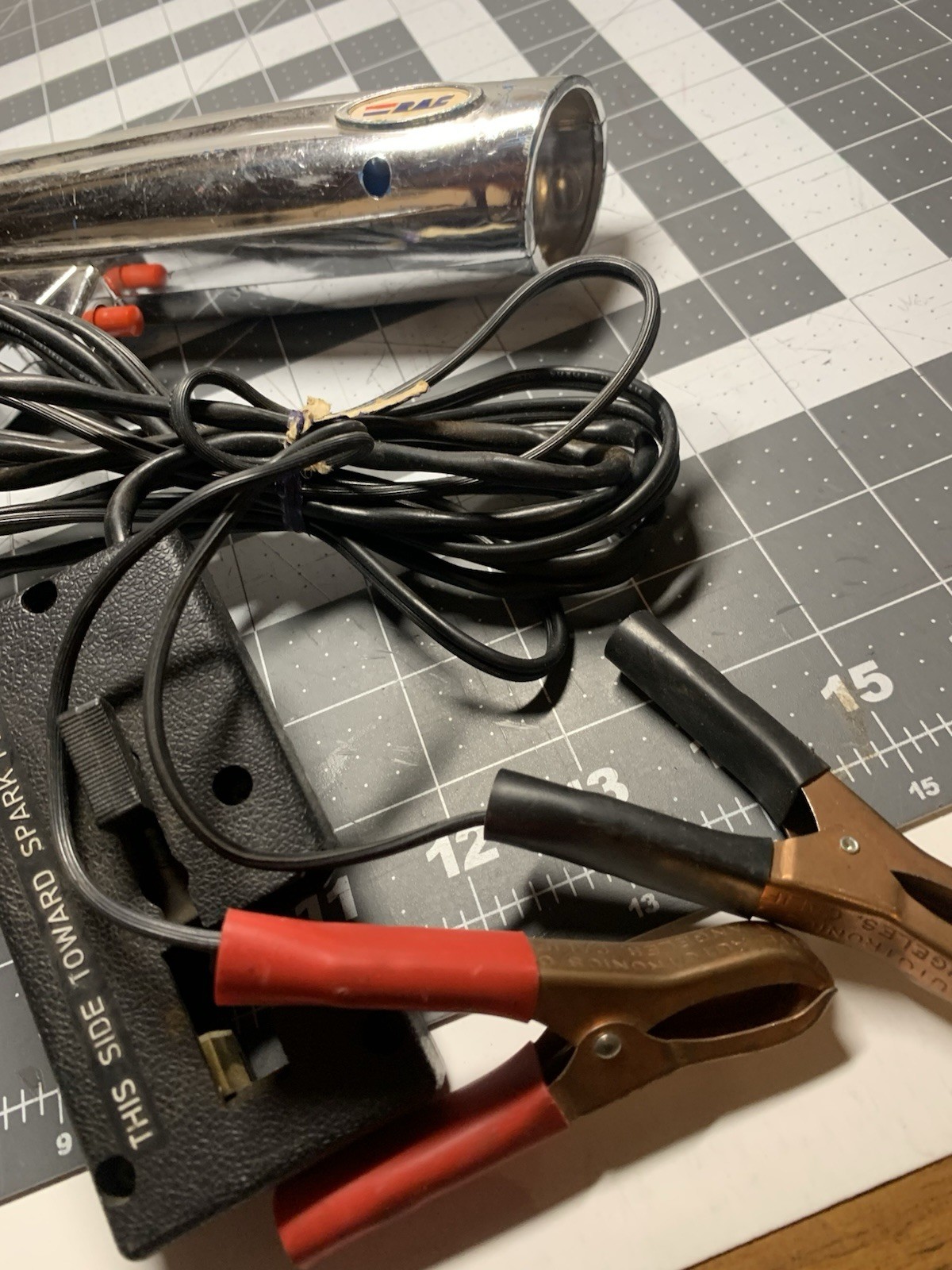 Vintage RAC DC Power Timing Light and Remote Starter Switch Untested