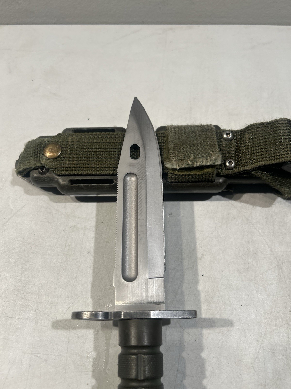 PHROBIS III Military Fixed Blade with Scabbard Case Sheath #40