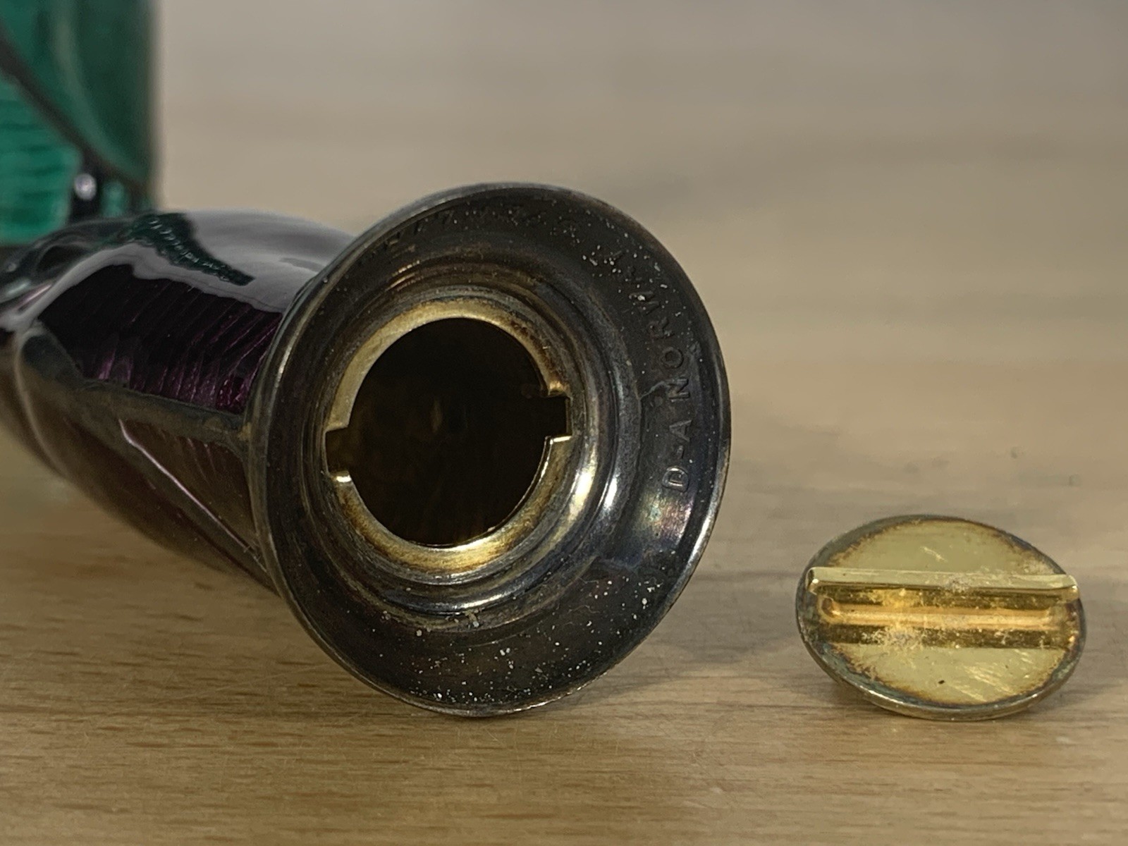 Rare David Andersen Norway 925 Sterling Guilloche Enamel Owl Salt Pepper Shakers