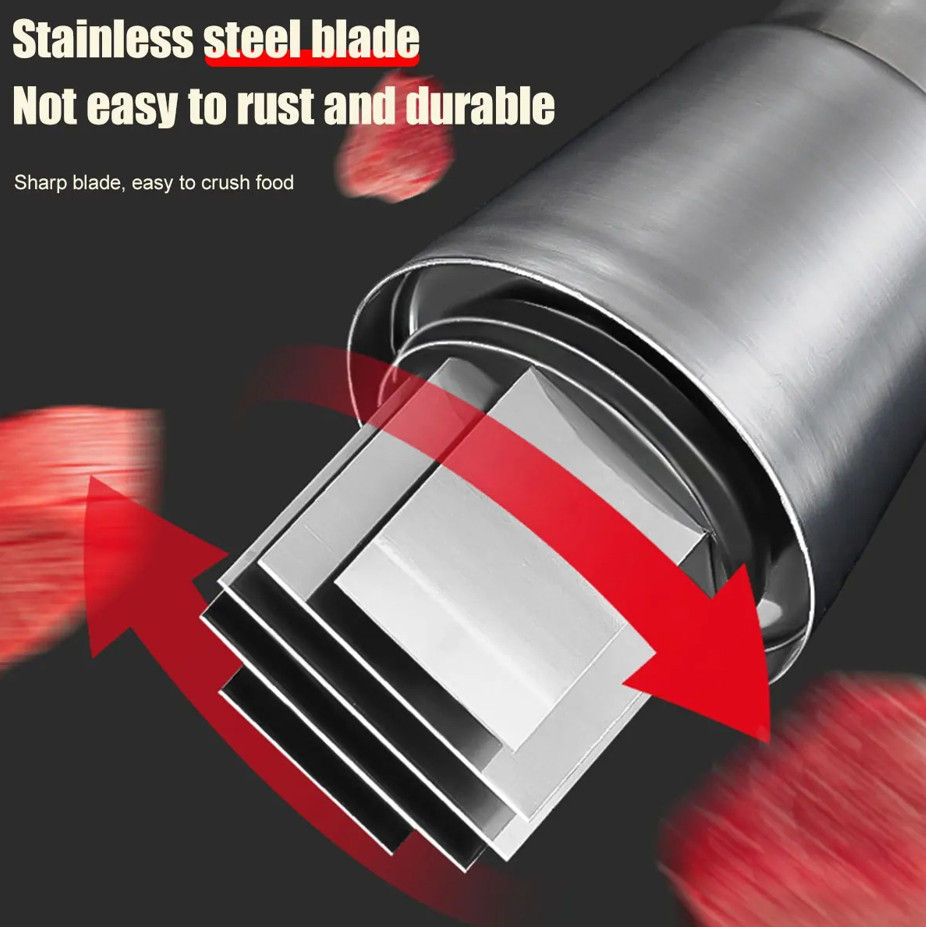 1 pc Manual Garlic Chopper Handheld Crusher Slicer Kitchen Vegetable Tool