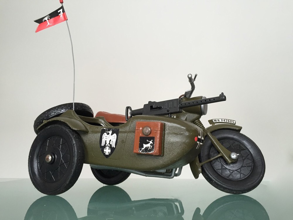 Action Man Cherilea German Motorcycle Combination Stickers