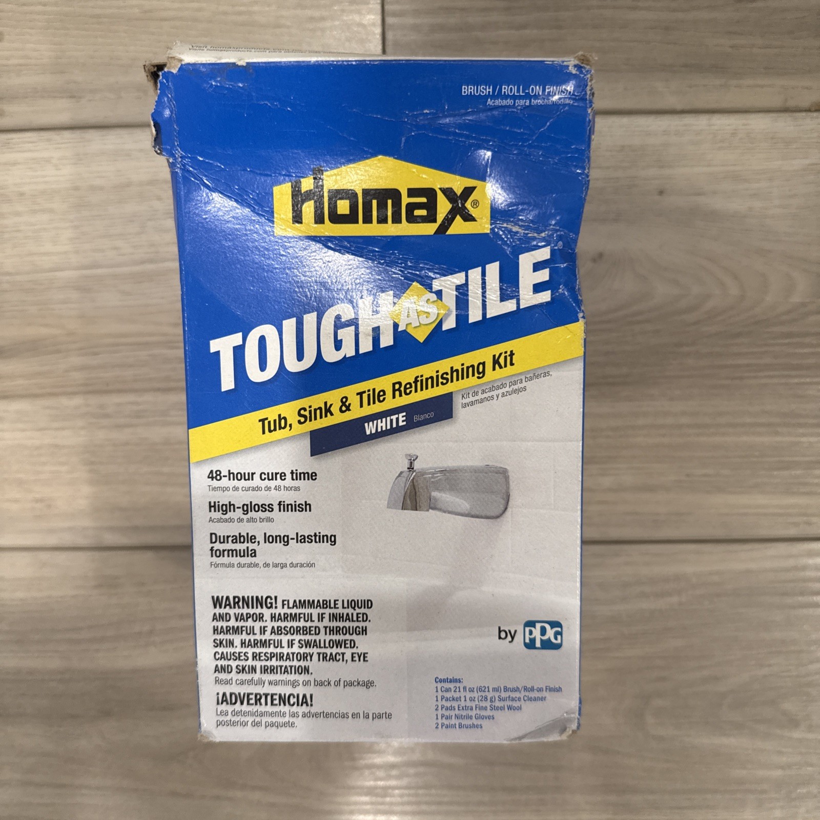 Homax Tough as Tile Tub, Sink, and Tile Refinishing Kit