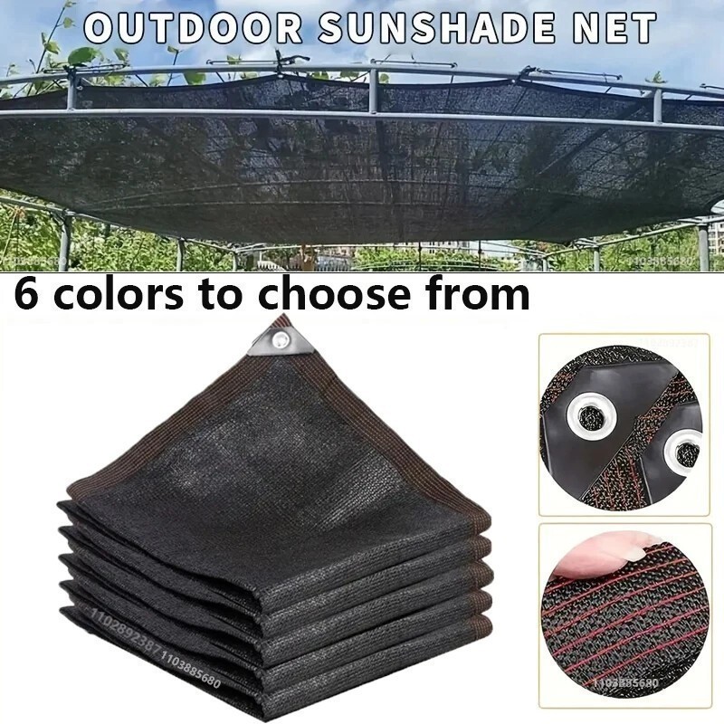 Sunshade Net Anti-UV Garden Balcony Plant Shade Cover Net Patio Car Sun Shade