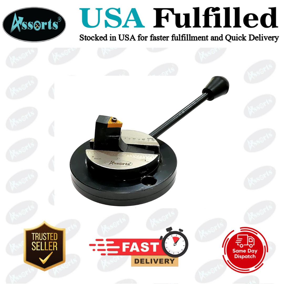 Ball Turning Attachment For Lathe-Turns Round Convex Metal-Sphere Radius