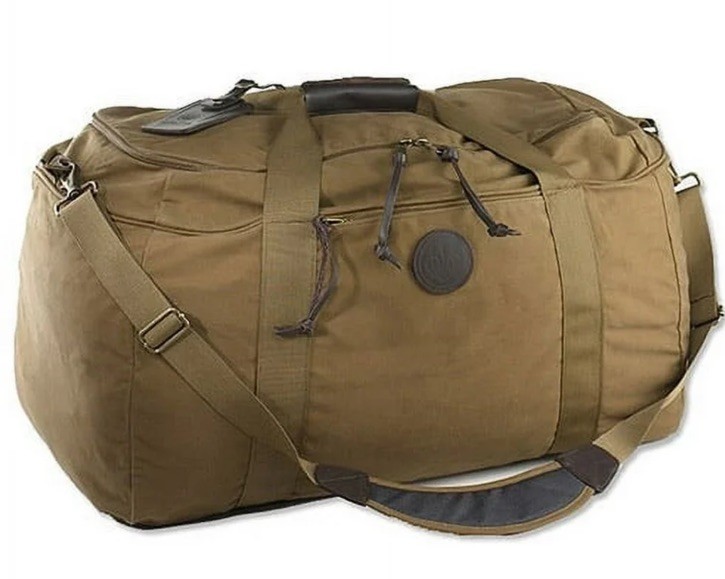 Beretta Waxwear Duffle Bag -Spice Brown 24”X12”X13 EUC