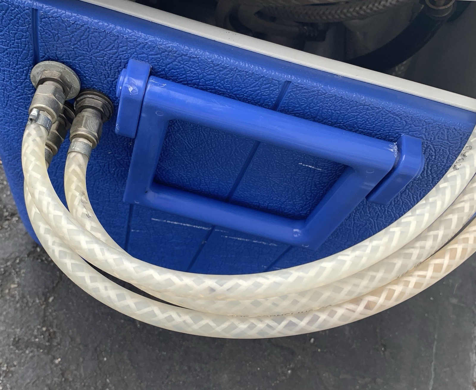 Jockey Box Coleman Cooler Pop w/ 3 Faucet Pepsi 7up Mountain Dew 5248-5286-5296