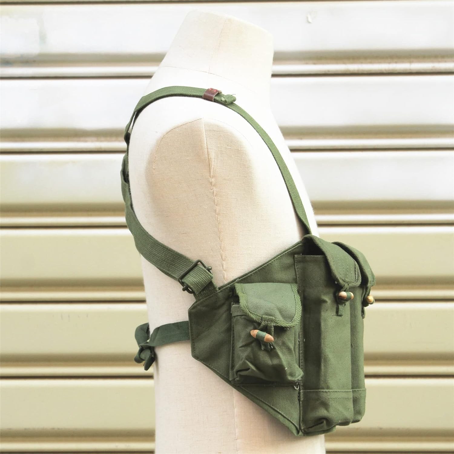 M313 Norico Chicom Type81 7.62 * 39mm AK Tactical Chest Rig Ammo Olive Green