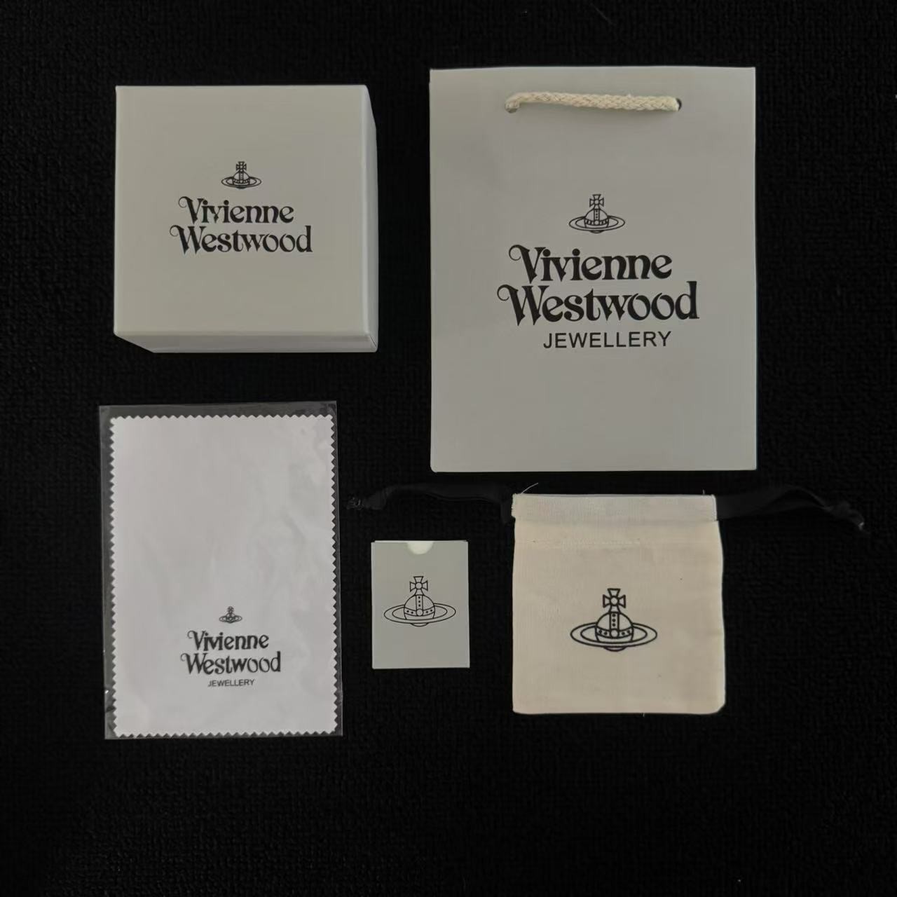 Vivienne Westwood ORB Portable Ashtray Silver Mixed-color Paracord New With Box