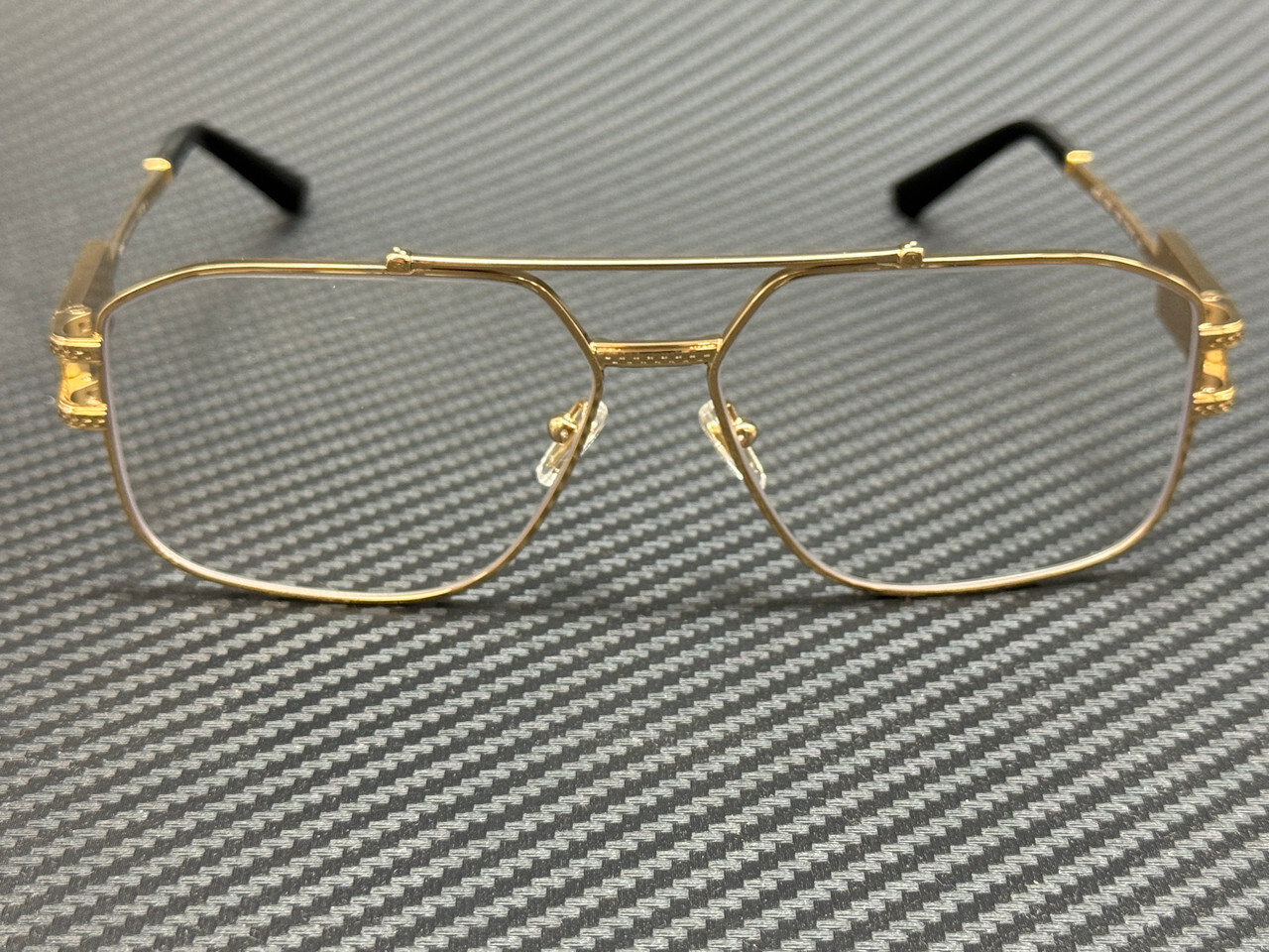VERSACE VE1302 1002 Gold Men's 59 mm Eyeglasses