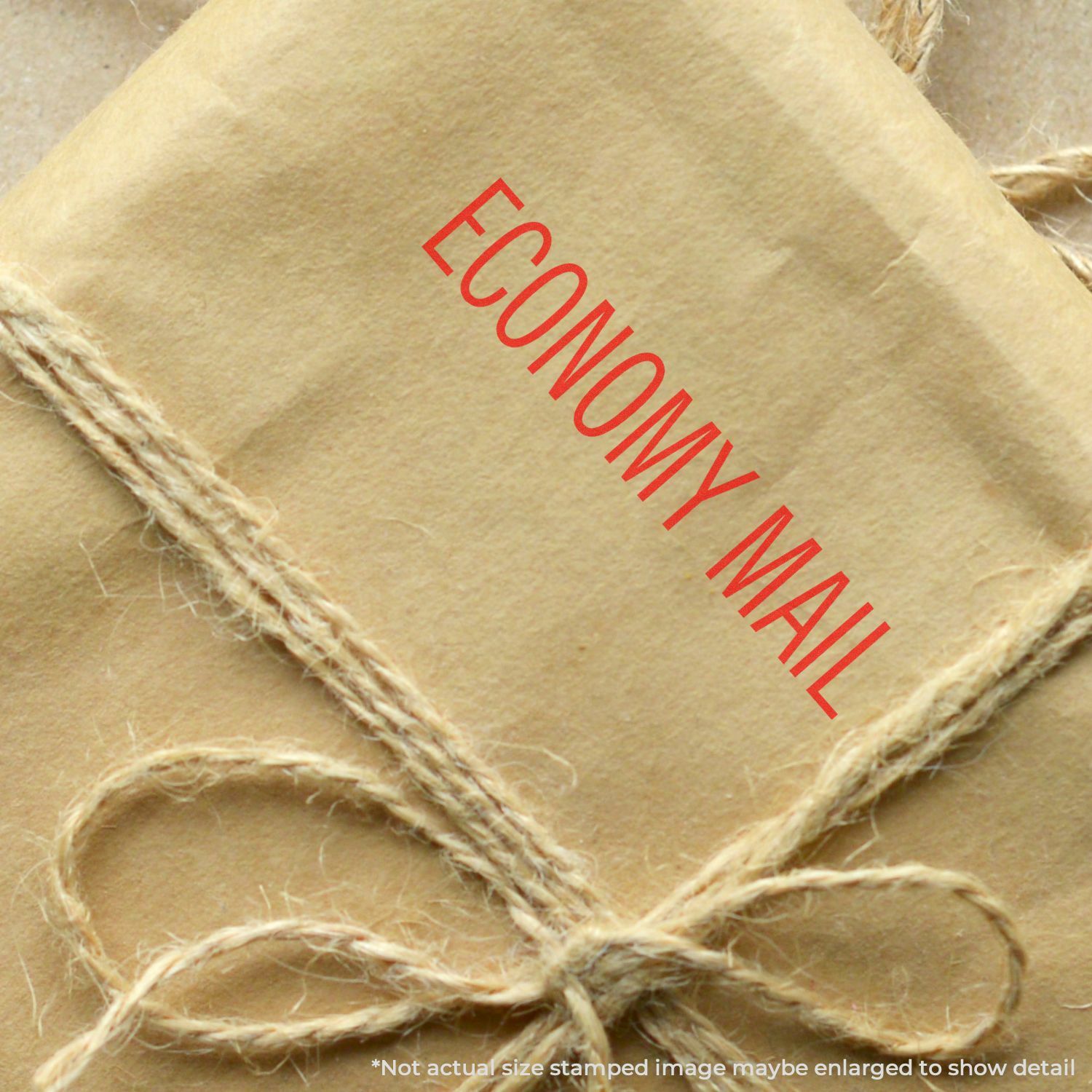 Economy Mail Rubber Stamp Size 1/2" tall by 1-1/2" wide
